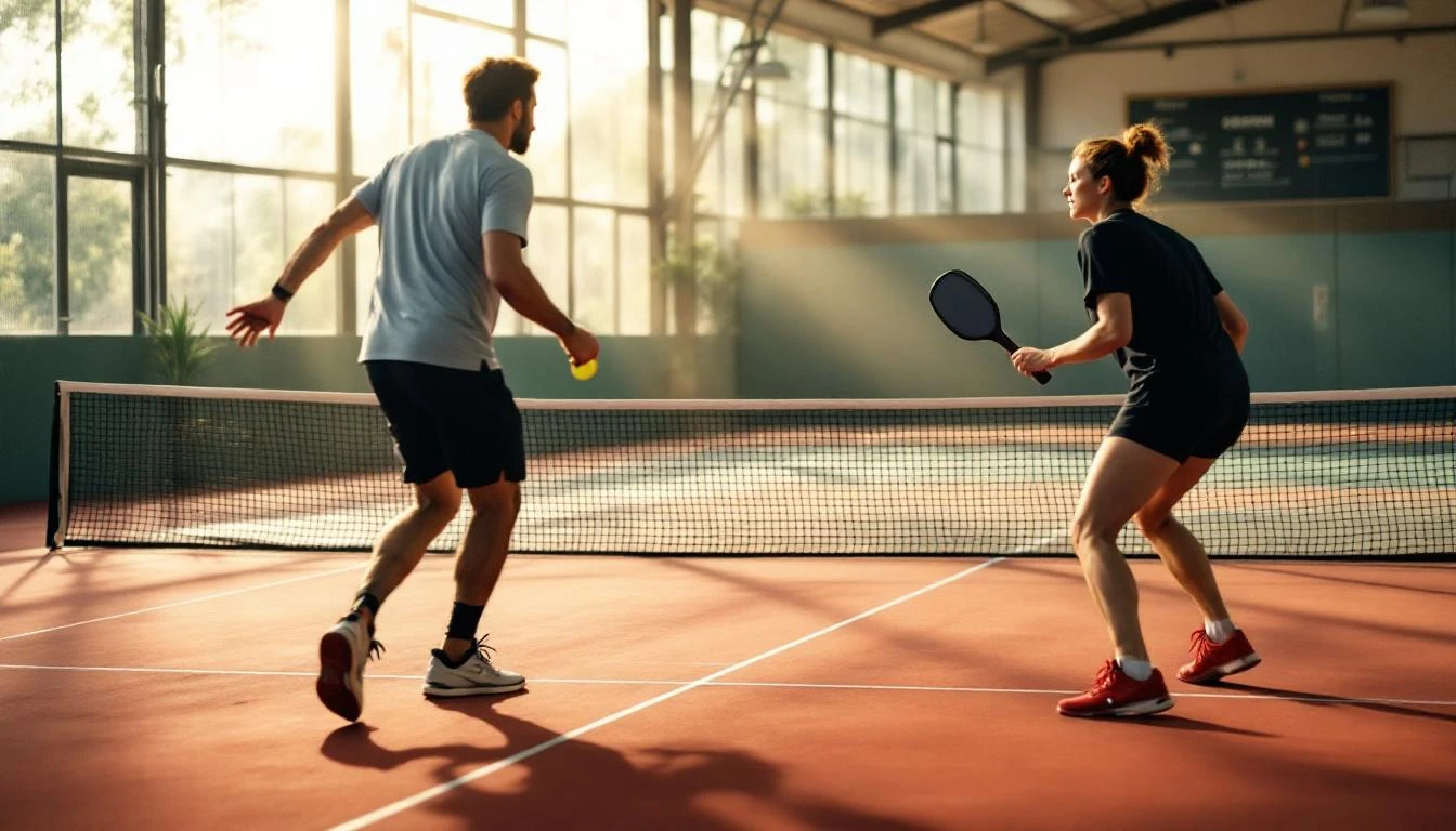 Stratégie kitchen au pickleball : maîtriser la zone des 7 pieds